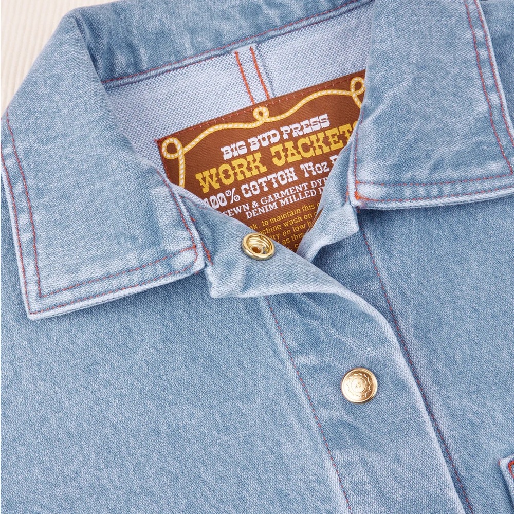 Big Bud Press Indigo Denim Work Jacket